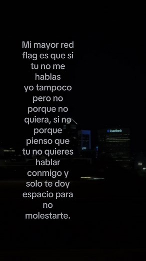 Mi mayor red flag en las relaciones