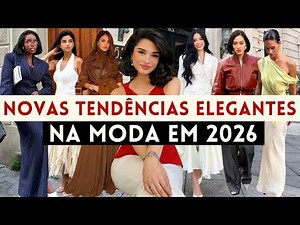 🔴10 NOVAS TENDÊNCIAS ELEGANTES NA MODA EM 2026 | Maga Moda