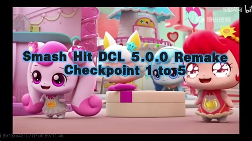 Smash Hit DCL 5.0.0 Remake Checkpoint 1 to 5