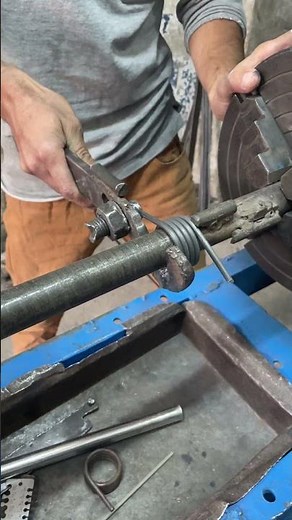 How to Make a Hand Cutter Machine Spring | Easy DIY Spring Making#shorts