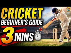 LEARN CRICKET in 3 minutes🏏 | Rules, Equipment & History Explained