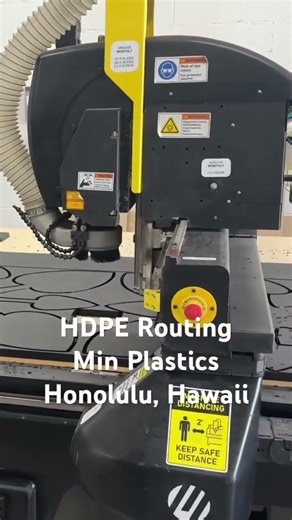 All Day! HDPE CNC Routing :)