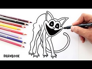 How to Draw REALISTIC CATNAP | #poppyplaytimechapter3