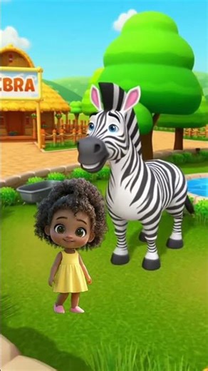 Zoo Animals for Kids | Cute Cartoon with Trinity | Pixar Style Short