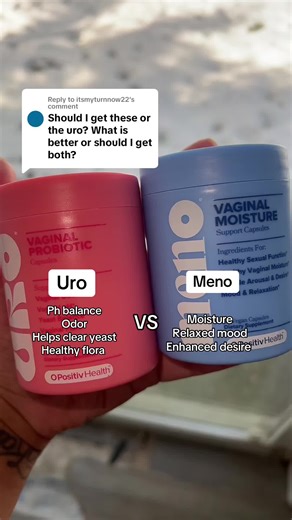 Replying to @itsmyturnnow22 This and URO are life changing! #opositiv #opositivhealth #meno #uro #phbalance #menopause #slipperyelm #femininehygiene #femininehealth