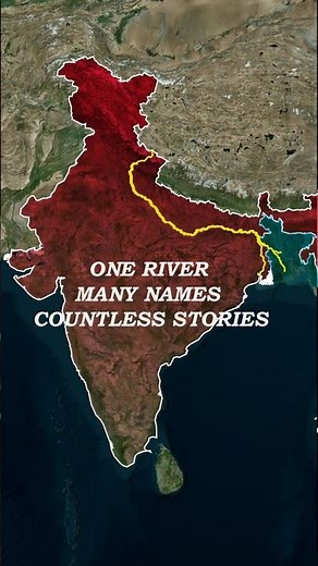 Ganga River Geography You Never Knew 😱#ganga #gangotri #facts