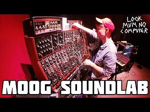 Moog System 55 Modular Synth At Dublin Science Gallery