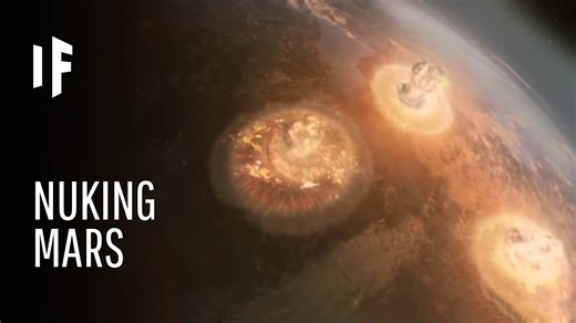 How nuking Mars could affect the solar system