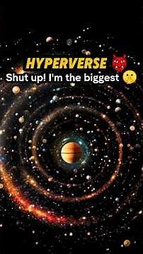 Hyperverse VS Omniverse universe comparison #shorts #universe