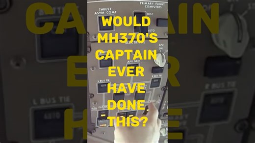 777 Pilots Know Better—Juan Browne Challenges the MH370 Narrative