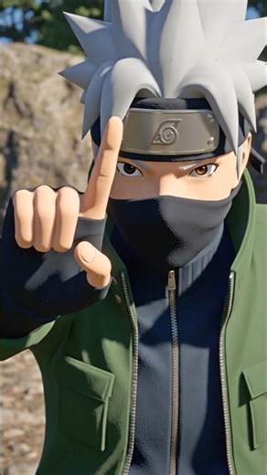 Kakashi animation 3D video #short#shortsfeed