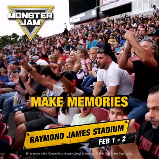 150 reactions · 17 shares | Grave Digger, El Toro Loco and more are roaring into Tampa, Feb. 1 - Feb. 2. It's edge of your seat family fun! | Monster Jam | Facebook