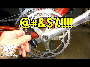 How to NOT Strip Crank Arm Threads When Removing Cranks