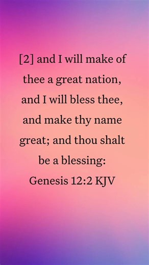 BIBLE AUDIO GENESIS 12:2 || God's Word - Bible Stories #Shorts