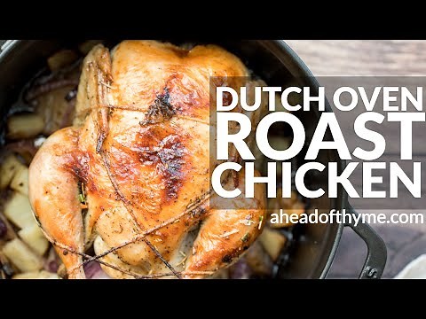 Dutch Oven Whole Roast Chicken