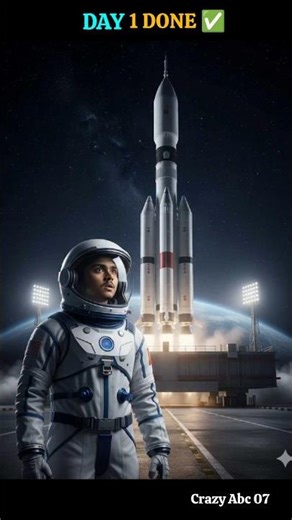 I Spent My First Day in Space 😱🚀 | AI Space Vlog Day 1 | Funny AI Reels #AISpaceVlog#AIComedy#Funny