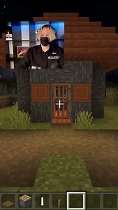 A prank on a villager in Minecraft #Shorts