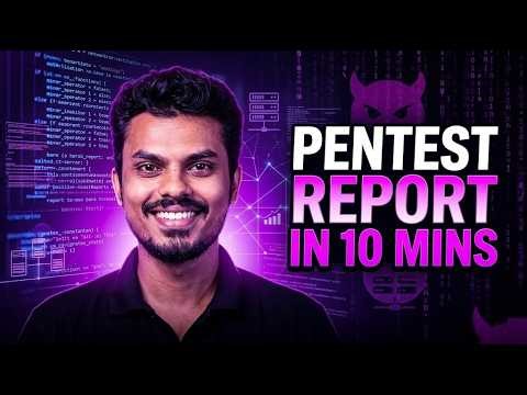 🤩Pentest Report in 10 Mins | AI🤫- Tamil