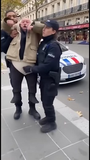 An arrest unlike anything, Agents of past, and a surreal ending. The kind of scene that stays in your head. #reelsfacebook #police #interpellation #momentfort #videoabsurde #unexpected #videoviral #lafoliehumaine #viralreelsfb #viralreelschallenge #copsontiktok #FilmFrenzy | Cops 24/7