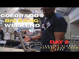Unfiltered look inside Tanner Gun show 2025 / The LeQuint Dickey Show (Day2)