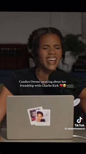 Candace Owens and Charlie Kirk | Cordell Collins