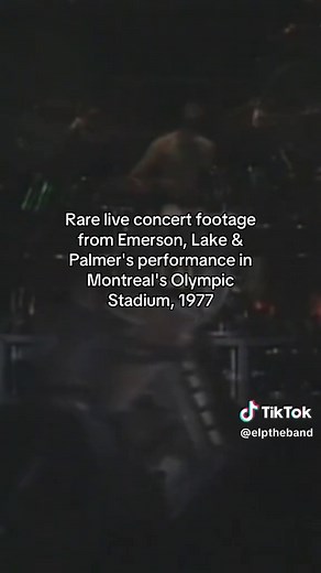 Emerson Lake & Palmer Live Concert Footage from 1977