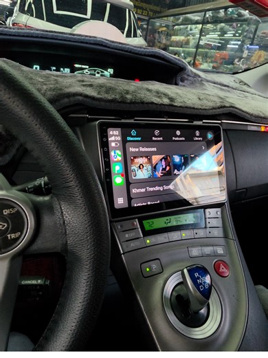 android prius 2010 screen QLED #flypシ #MMODIFY #byd #prius