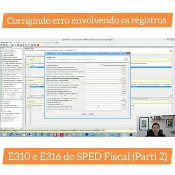 Corrigindo erro envolvendo os registros E310 e E316 do SPED Fiscal (Parte 2)