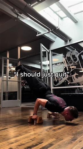 This is why you need to record your attempts. It only took 15 minutes to get that progress. With each attempt I reviewed the footage and made an adjustment. At first it felt like, “what am I doing?” …but that quickly turned into confidence. Now I really believe a 90 degree is coming soon! Here’s some of what I adjusted from the first attempt: 1. I straddled my legs, changing the center of mass and making the move easier. 2. I went faster, lessening the burden on my shoulders. 3. I learned the ti