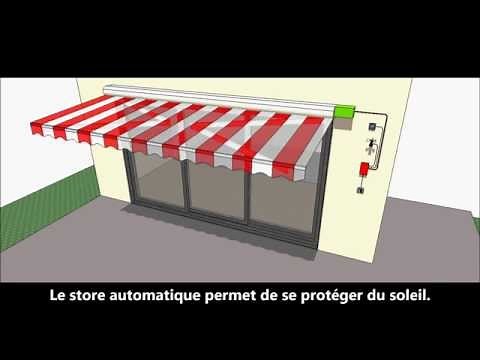Chaîne d'énergie du store automatique