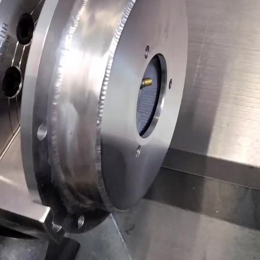 Practical Machinist on Instagram: "Reducing chatter on a Lathe There are a number of ways to improve your results turning. Here is a unique one that saved cutting special soft jaws. The inner tube was inflated to less than 1 psi which calmed this parts tendency to ring like a bell. An indicator was placed on the face off camera to check for distortion, this turned out well and the job was finished quickly. It is common to experience situations in your machining career like this, having a solutio