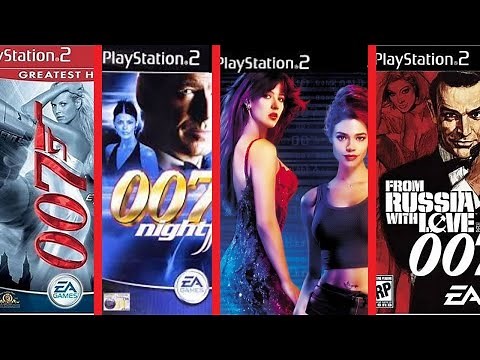 TODOS OS JOGOS DO 007 PARA O PS2 - James Bond 007 JOGOS PS2