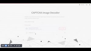 A website for decoding CAPTCHA images.