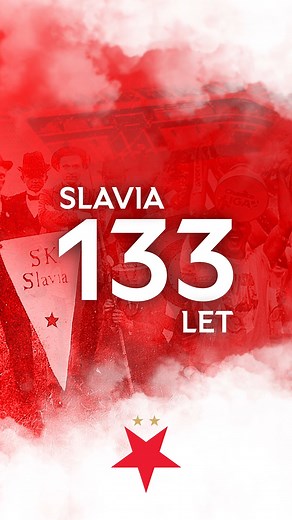 ❤️🤍 Věčná Slavia Praha Už 133 let ✨ | SK Slavia Praha