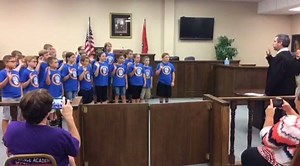 4.5K views · 80 reactions | The first class of 23 cadets of the Cabot Police Department's Cabot Junior Police Academy were officially sworn in this morning by the Honorable Judge Clint McGue. The Cabot School District is proud to partner with the Cabot PD. These middle school cadets are going to have a great week! | Cabot Public School District | Facebook