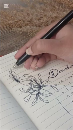 December journal design # note book design art