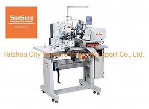 [Hot Item] Automatic Double Needle Belt Loop Attaching Sewing Machine Ss-254