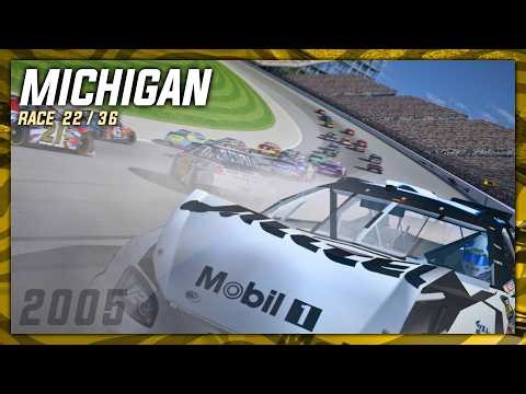 CUP '05 | Race 22/36: Michigan International Speedway | NR2003 Career Mode: Season 8