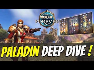 World of Warcraft Forever: Paladin Deep Dive! | Talents & Builds: Leveling, Ret, Shockadin & More
