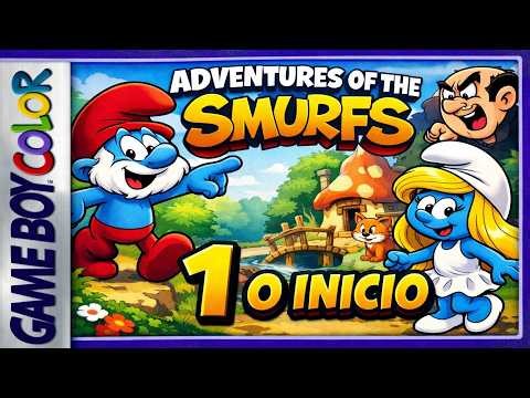 NÃO JOGUE SMURFS DE GAME BOY COLOR SEM VER ESTE VIDEO! - THE AVENTURES OF THE SMURFS
