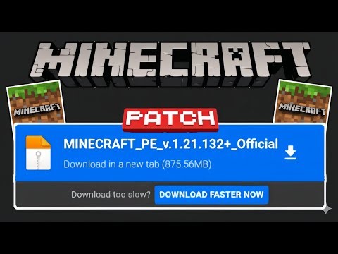 Minecraft 1.21.132 Patched APK Mediafire Download | New Update Review
