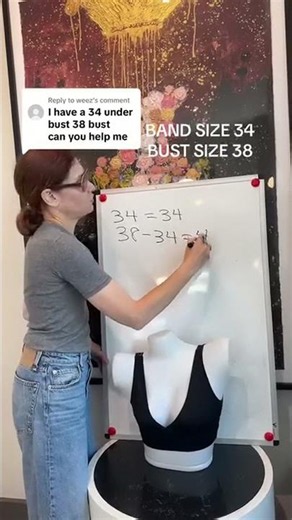 band size 34 / bust size 38 what’s your size? #askbrabar #brasizinghelp #brasizingbasics