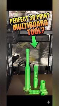 The perfect 3D print multiboard tool? #3dprinting #3dprinted #multiboard