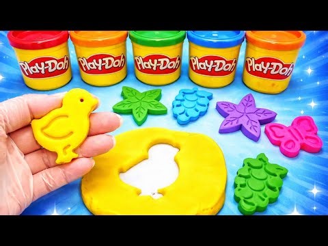 Play and Learn colors with Play-Doh