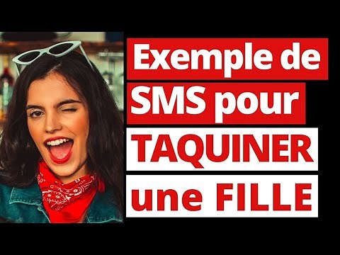 3 techniques pour taquiner les filles par SMS