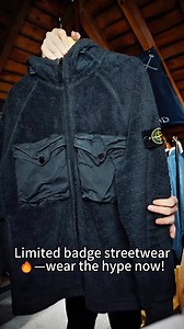 17 reactions · 3 comments |  Wear the badge, own the moment ✨.  From runway elegance to street grit, this badge brings endless style . Limited pieces, premium feel, and a design that elevates every look .  Grab yours now before it disappears! Wear it and own your spotlight. | Tech Wear | Facebook