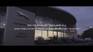 A unique convoy representing all eight generations of XJ drives from the Jaguar Castle Bromwich plant in the UK to the Paris Motor Show, to celebrate 50 years of this flagship luxury saloon. | Jaguar | Facebook