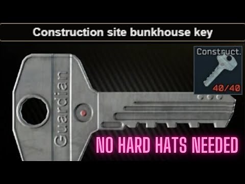 🔑 Escape from Tarkov: Construction Site Bunkhouse Key Guide! 🚧🔍