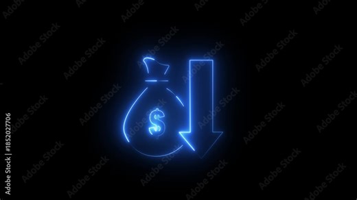 Business efficiency concept, how much a company or organization can produce as it relates to time, cost and quality. Businessman organization strategy and management icon.4k motion video .