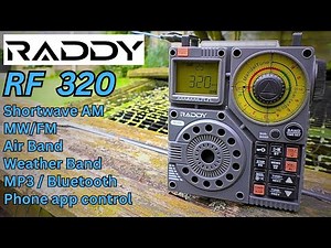 Raddy RF320. A "Life style" Shortwave Radio. Features I ve never seen before.